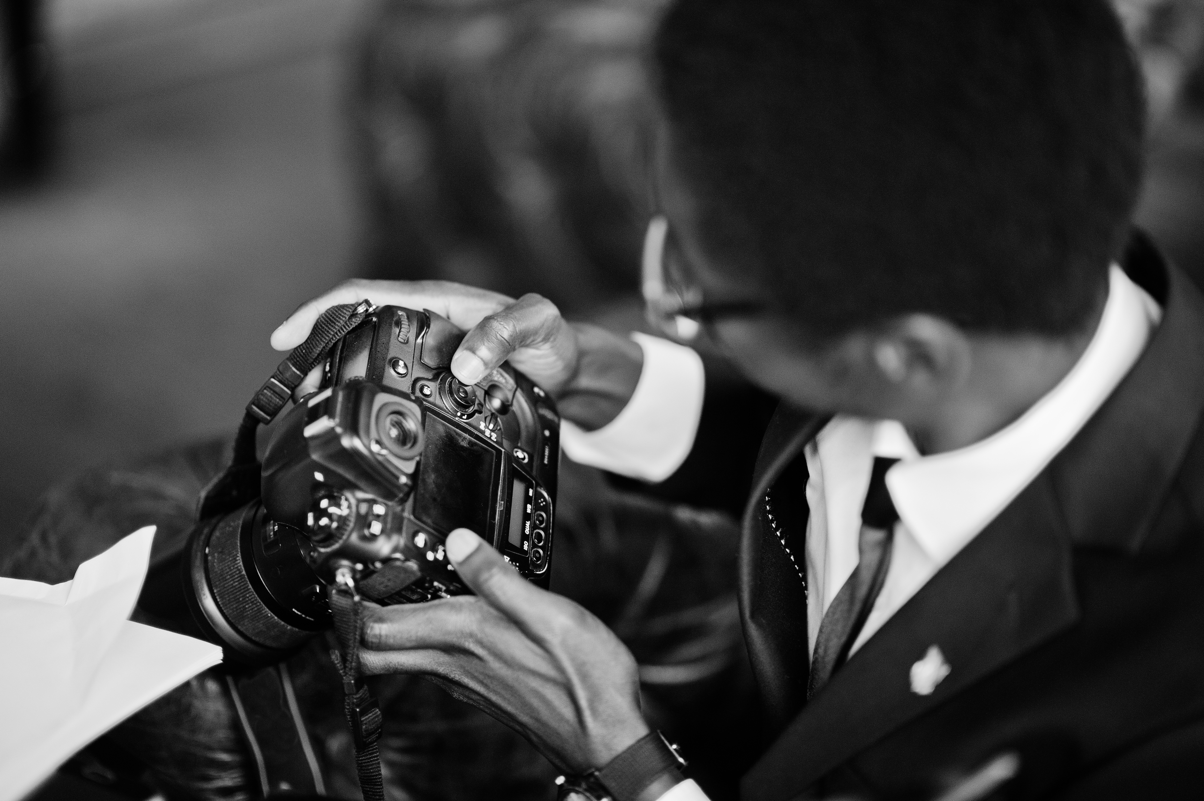 Professional camera handling